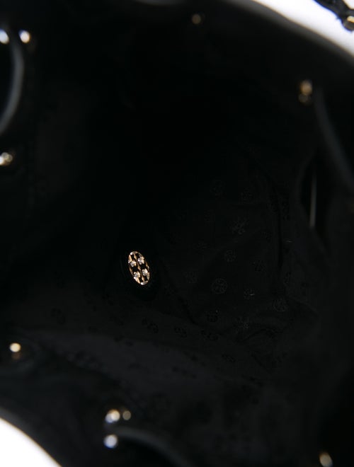 Tory Burch Mini Leather Bucket Crossbody Bag