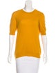 Tory Burch Short Sleeve Cashmere Sweater