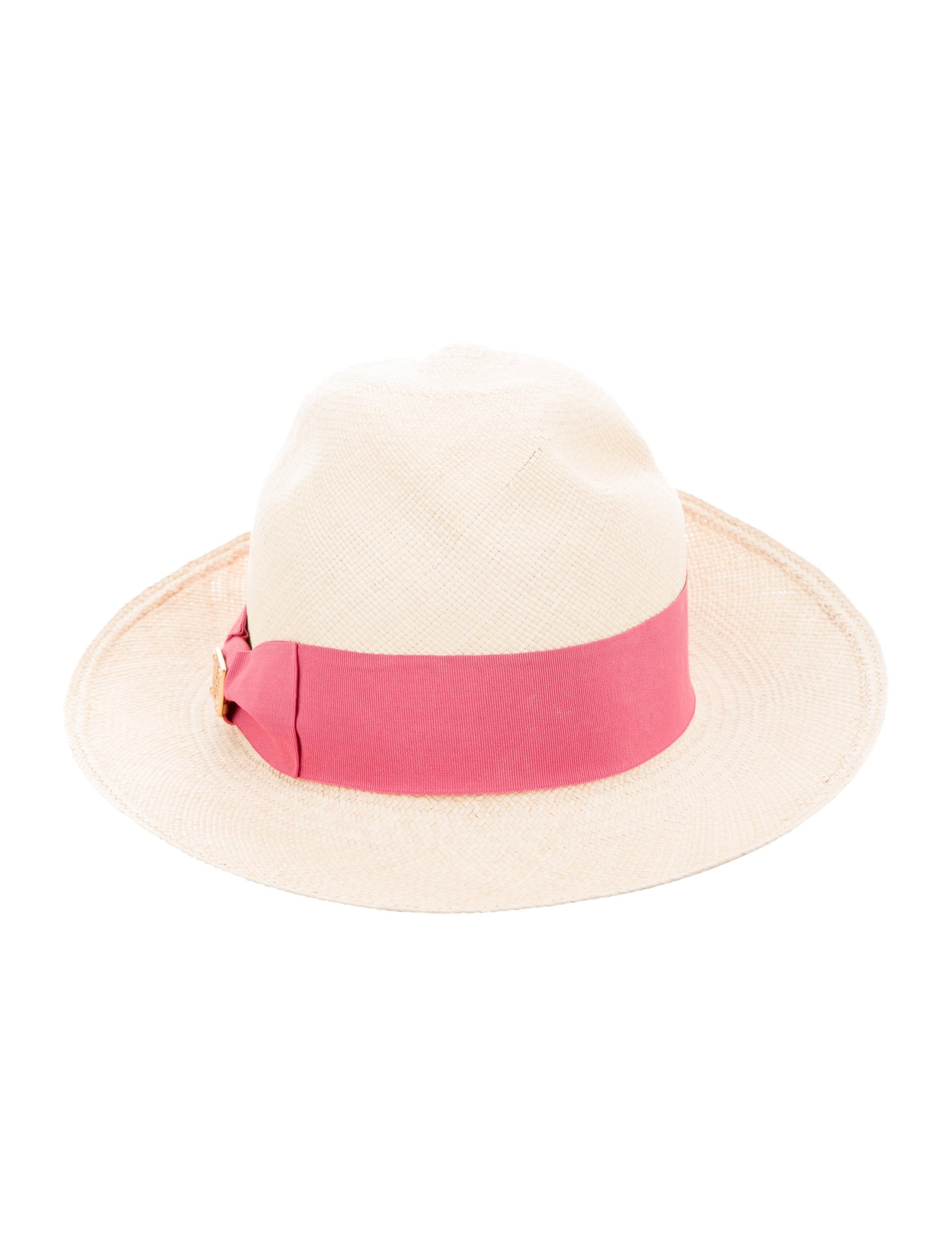 Tory Burch LogoEmbellished Straw Hat Neutrals Hats, Accessories