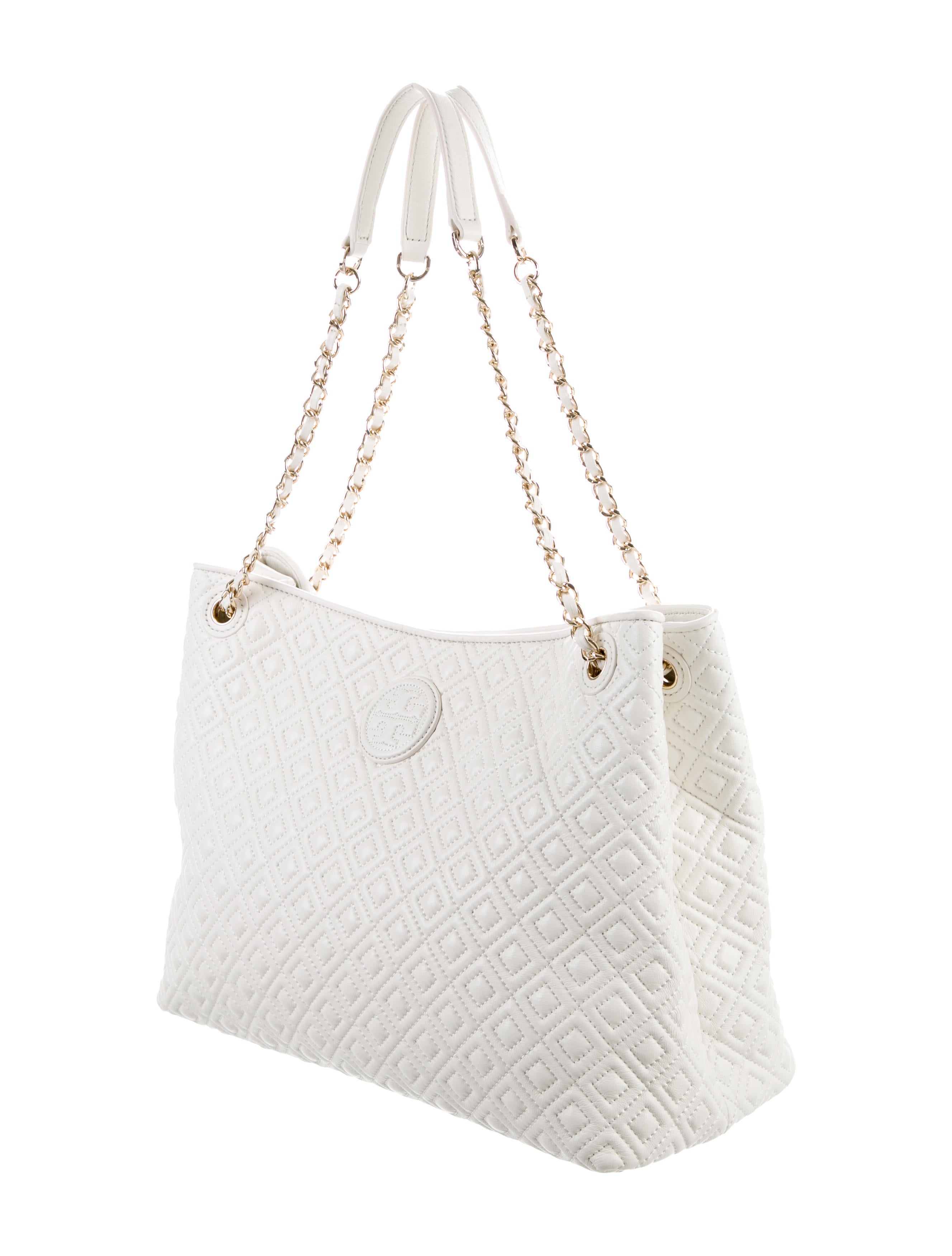 Tory Burch Marion Quilted Chain Slouchy Shoulder Tote