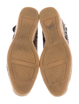 Tory Burch Heather Lace-Up Espadrille Wedges