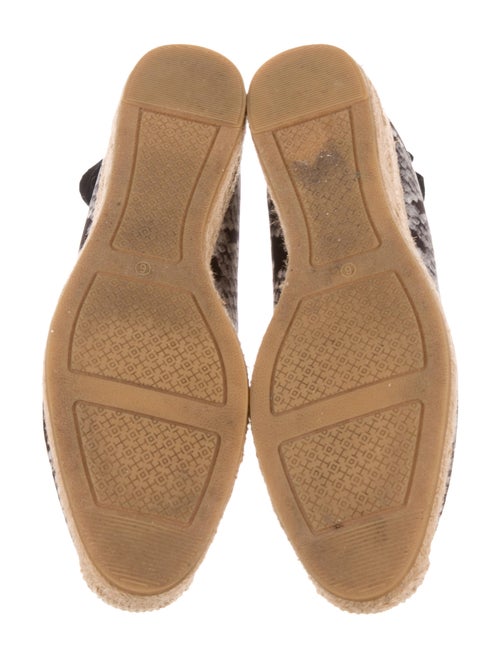 Tory Burch Heather Lace-Up Espadrille Wedges