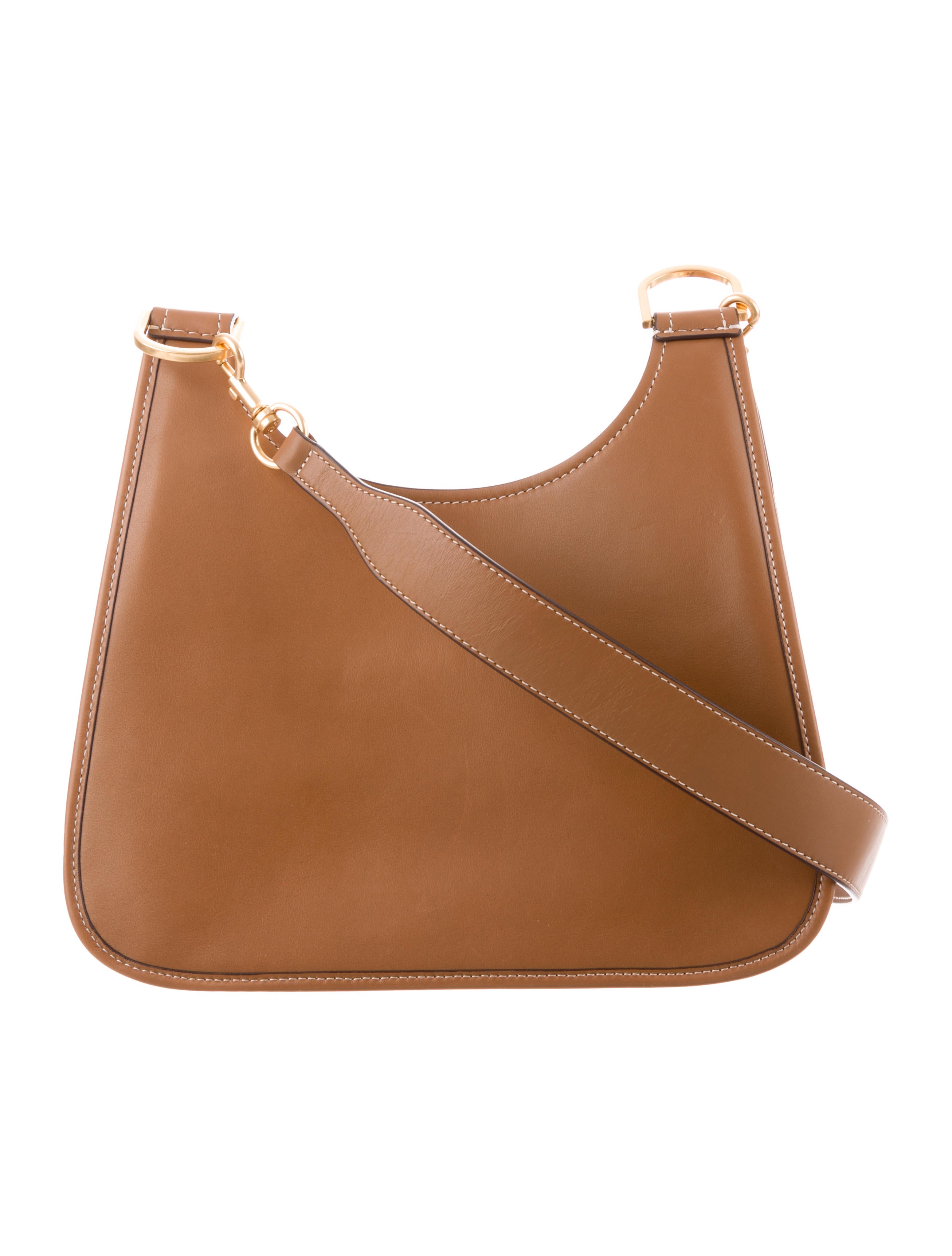 Tory Burch James Saddle Bag w/ Tags - Brown Crossbody Bags