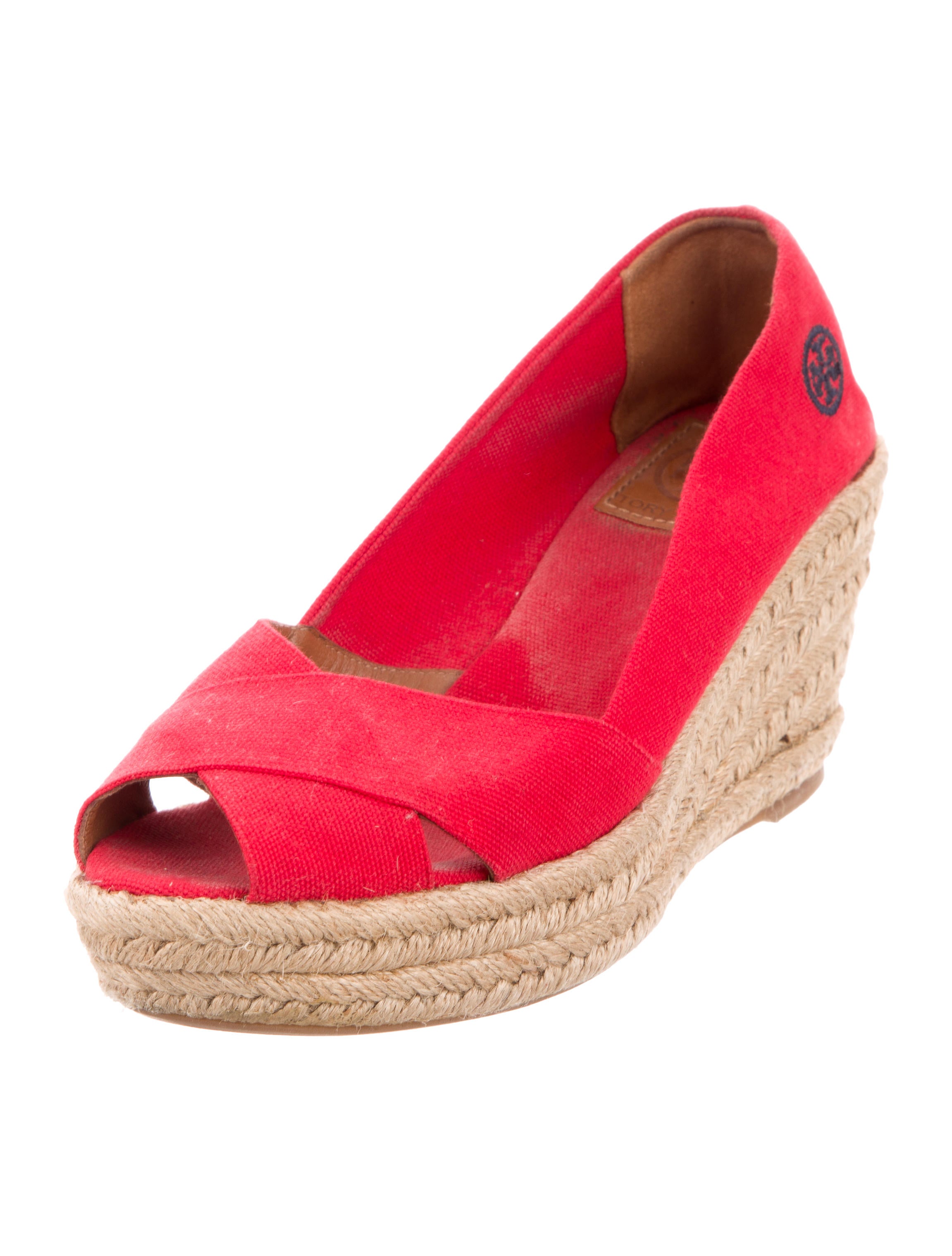 Tory Burch Filipa Espadrille Wedges - Shoes - WTO171786 | The RealReal