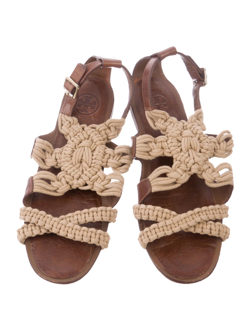 Tory Burch Leather Rope Sandals Shoes WTO180558 The RealReal