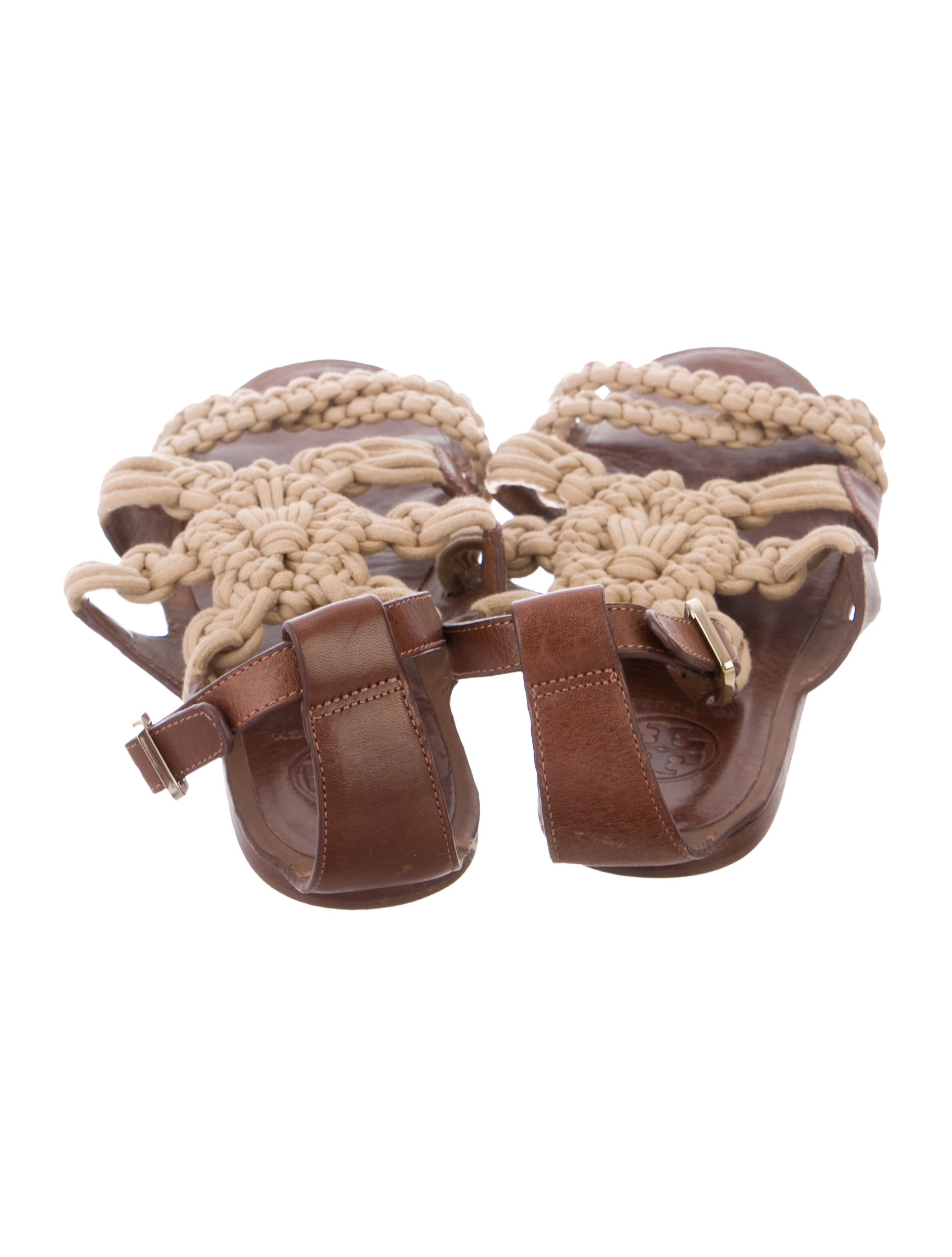 Tory Burch Leather Rope Sandals Shoes WTO180558 The RealReal