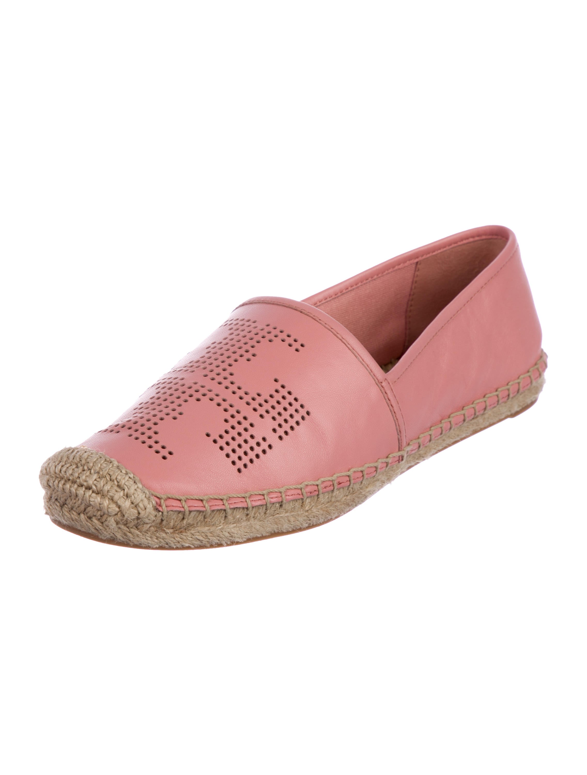 tory burch perforated espadrilles