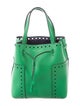 Tory Burch Block-T Brogue Mini Drawstring Tote
