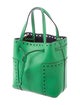 Tory Burch Block-T Brogue Mini Drawstring Tote