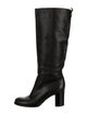 Leather Knee-High Boots image 1