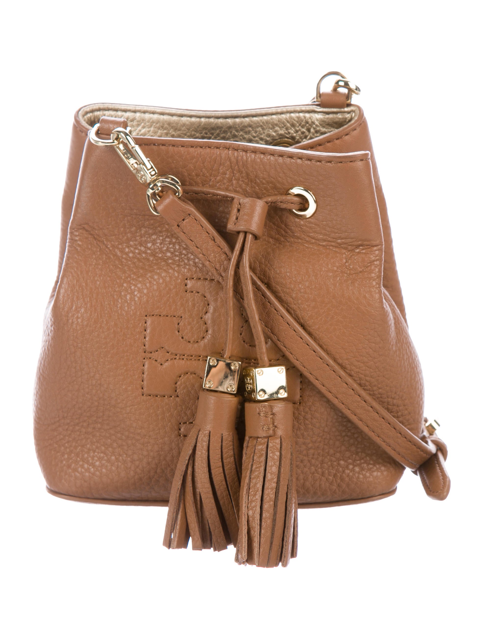 Tory Burch Mini Thea Bucket Bag Handbags WTO229333 The RealReal