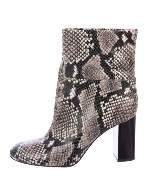 Tory Burch Leather Animal Print Boots