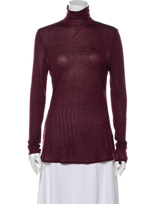 Tory Burch Turtleneck Long Sleeve Top