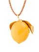Tory Burch Lemon Locket Necklace