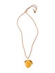 Tory Burch Lemon Locket Necklace