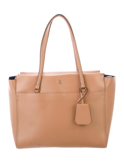 Tory Burch Leather Tote Bag Gold