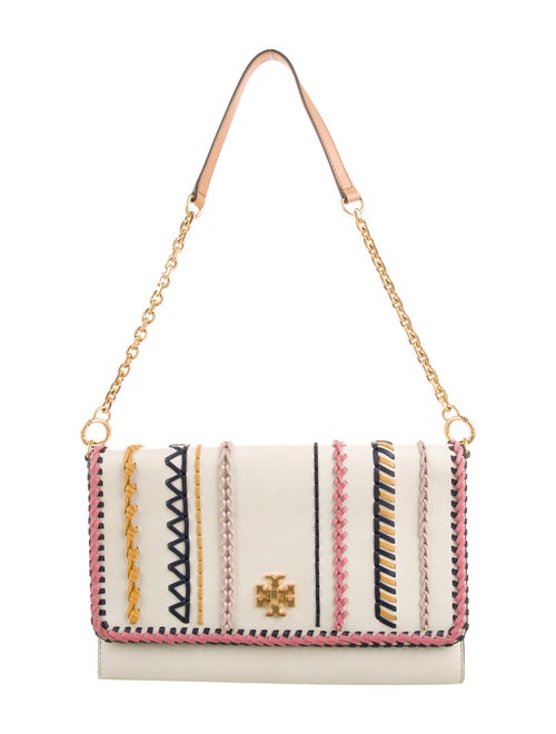 Tory Burch Leather Shoulder Bag Gold