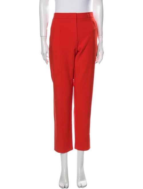 Tory Burch Straight Leg Pants Orange