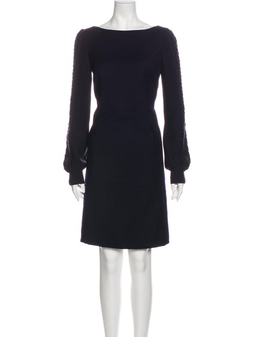 Tory Burch Wool Mini Dress Wool
