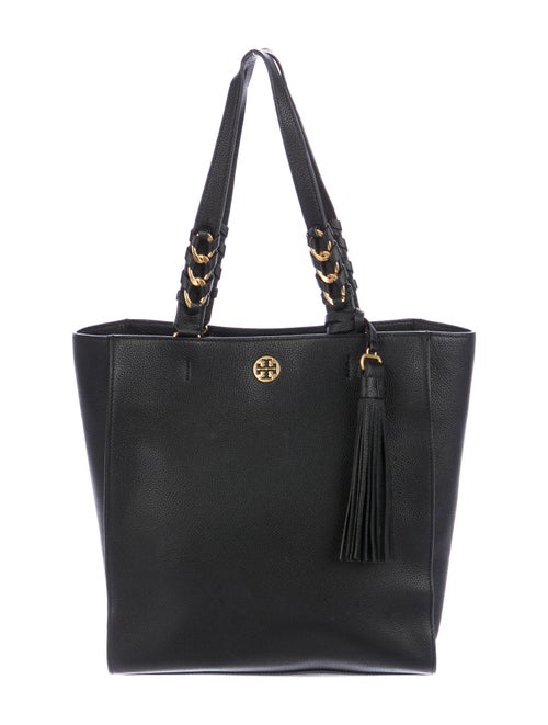Tory Burch Leather Tote Black