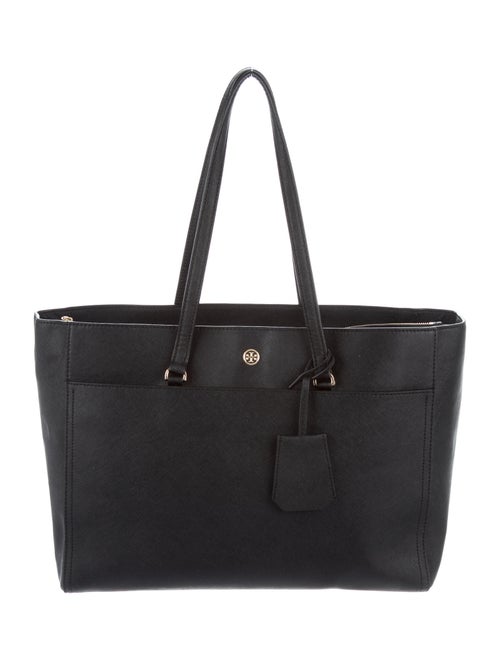Tory Burch Saffiano Leather Tote Black