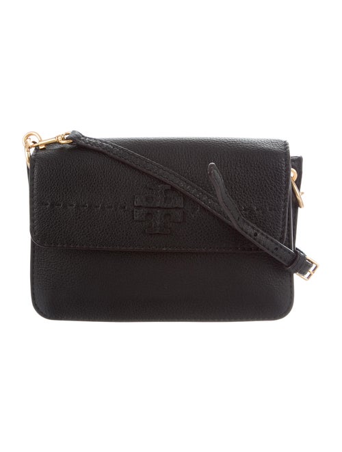 Tory Burch Leather Crossbody Bag Black