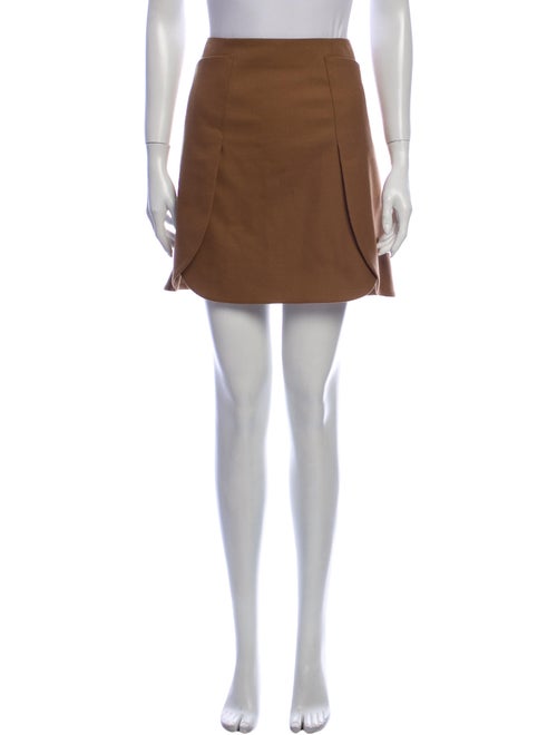 Tory Burch Wool Mini Skirt Wool