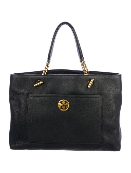 Tory Burch Leather Satchel Black