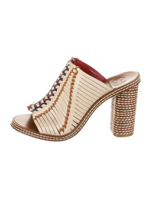 Tory Burch Leather Slides