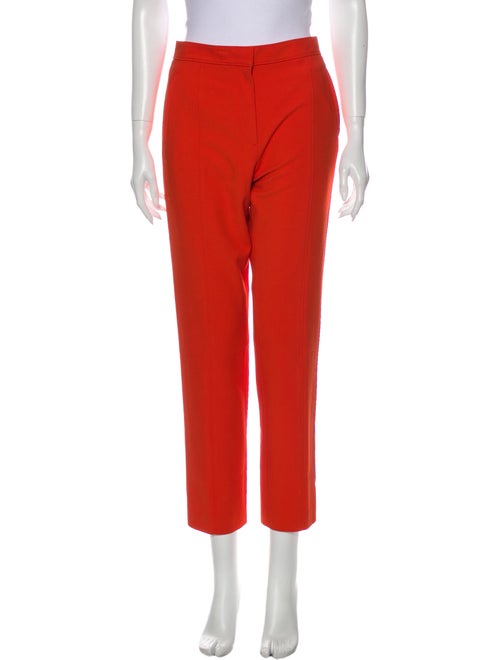 Tory Burch Straight Leg Pants Orange