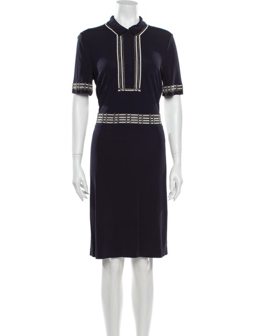 Tory Burch Midi Length Dress Blue