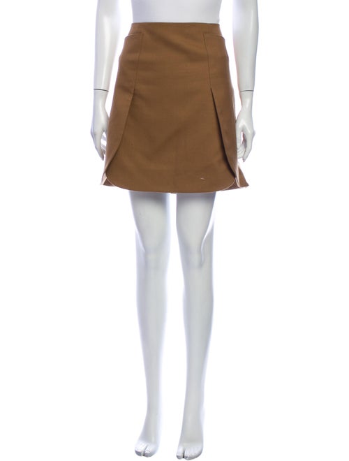 Tory Burch Wool Mini Skirt Wool