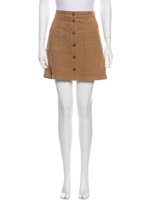 Tory Burch Mini Skirt Brown