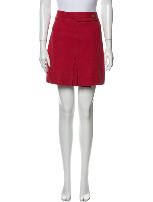 Tory Burch Mini Skirt Red