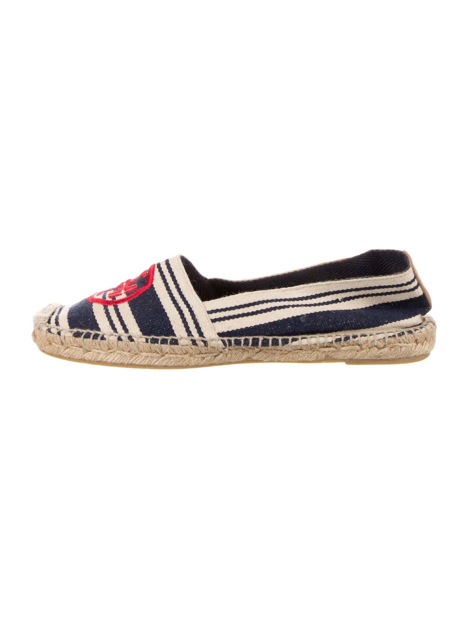 tory burch striped espadrilles