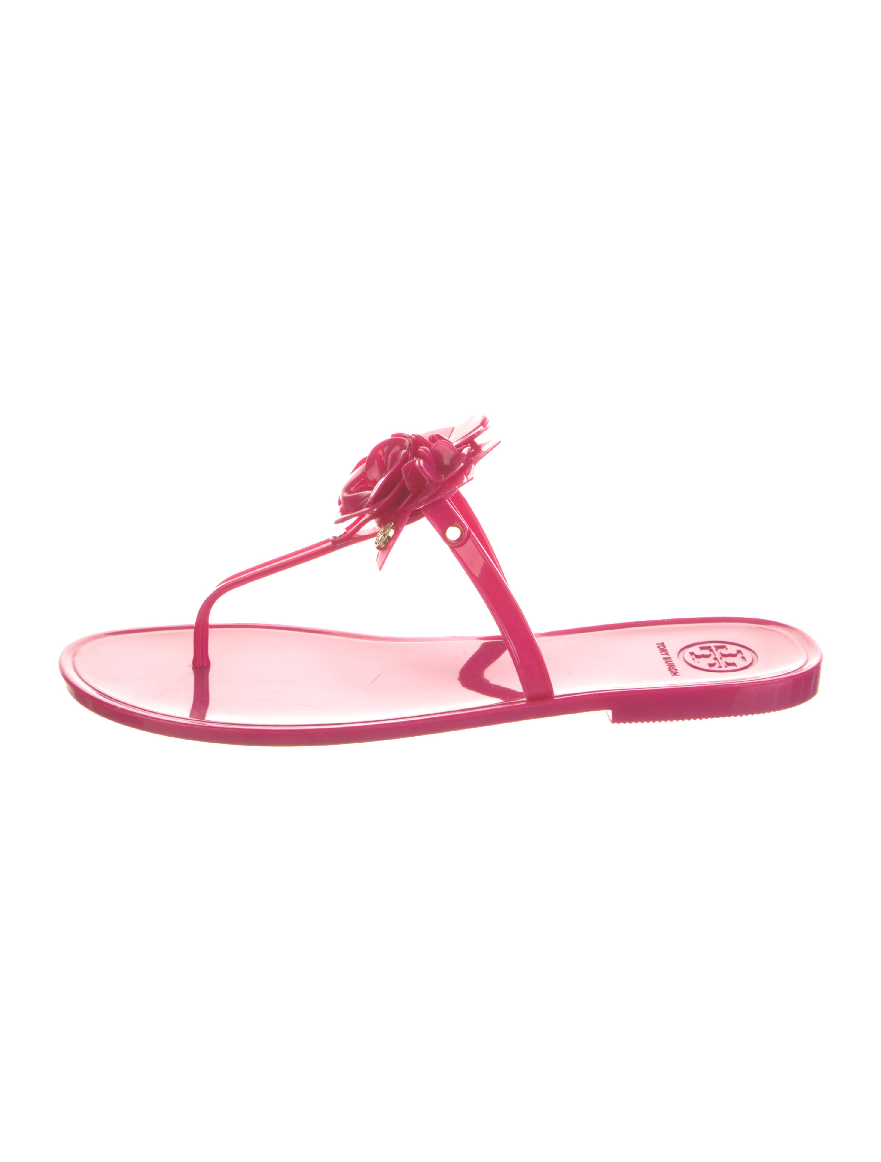 tory burch rubber flip flops