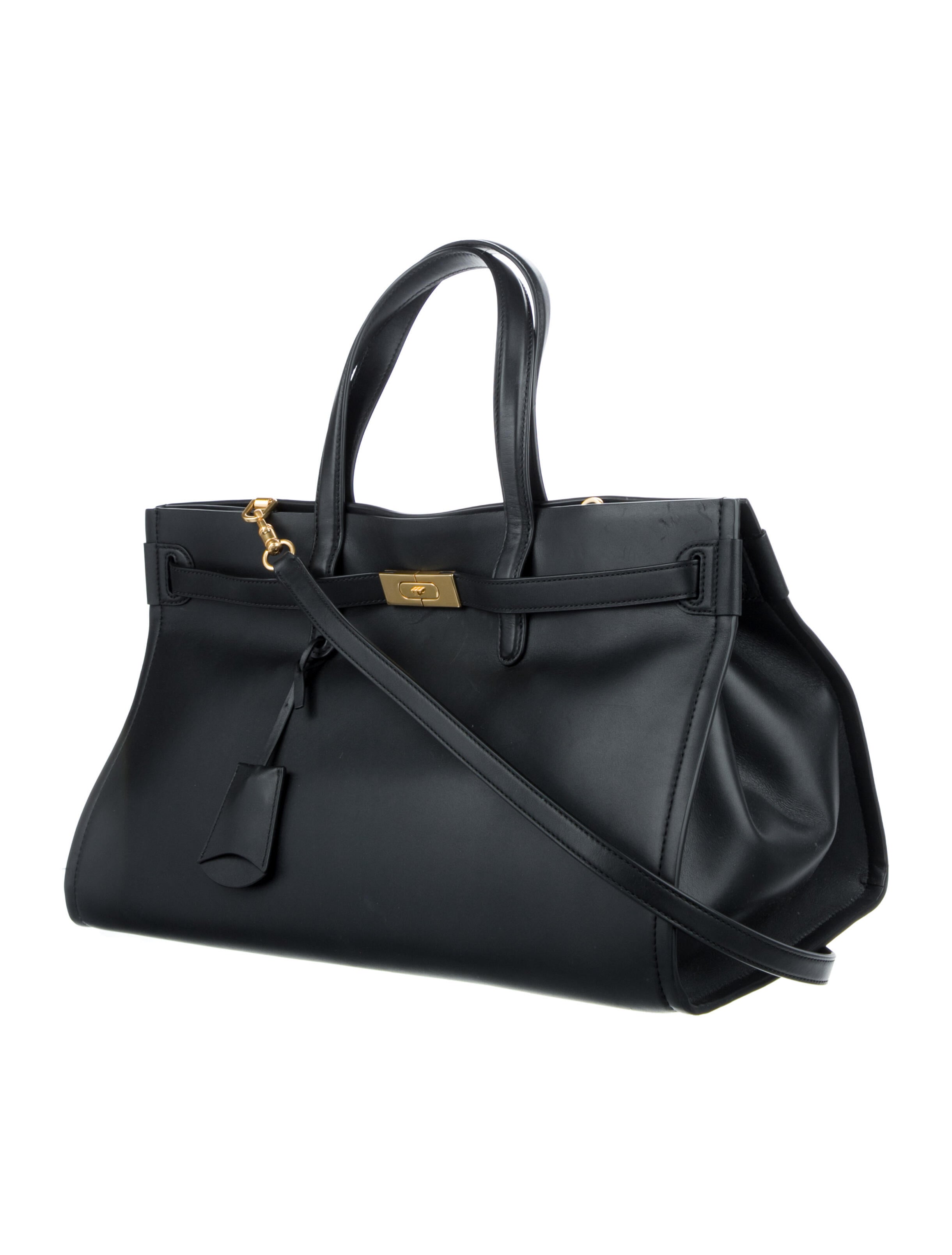 Tory Burch Lee Radziwill Travel Bag - Black Totes, Handbags