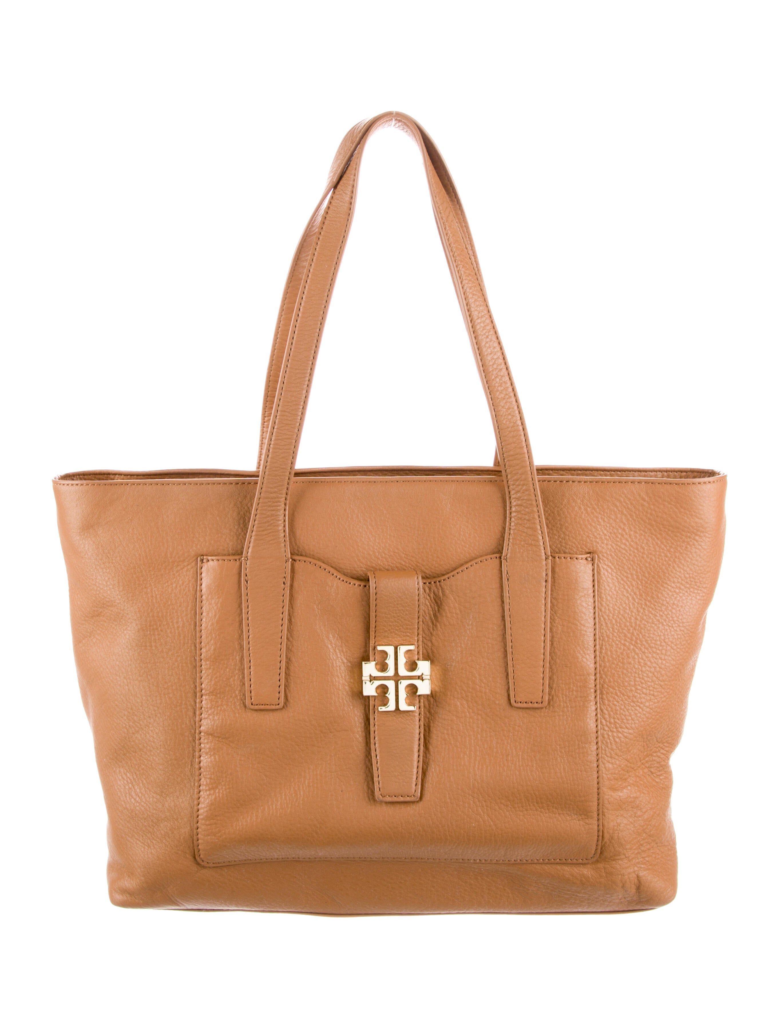 Tory Burch Large Leather Shoulder Bag Brown Shoulder Bags, Handbags WTO463635 The RealReal