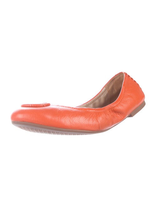 Tory Burch Allie Leather Ballet Flats