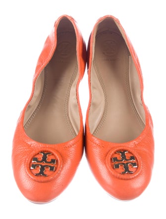 Tory Burch Allie Leather Ballet Flats