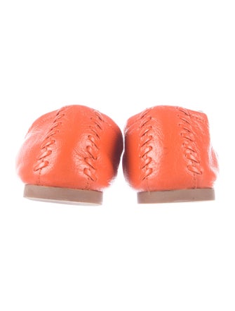 Tory Burch Allie Leather Ballet Flats