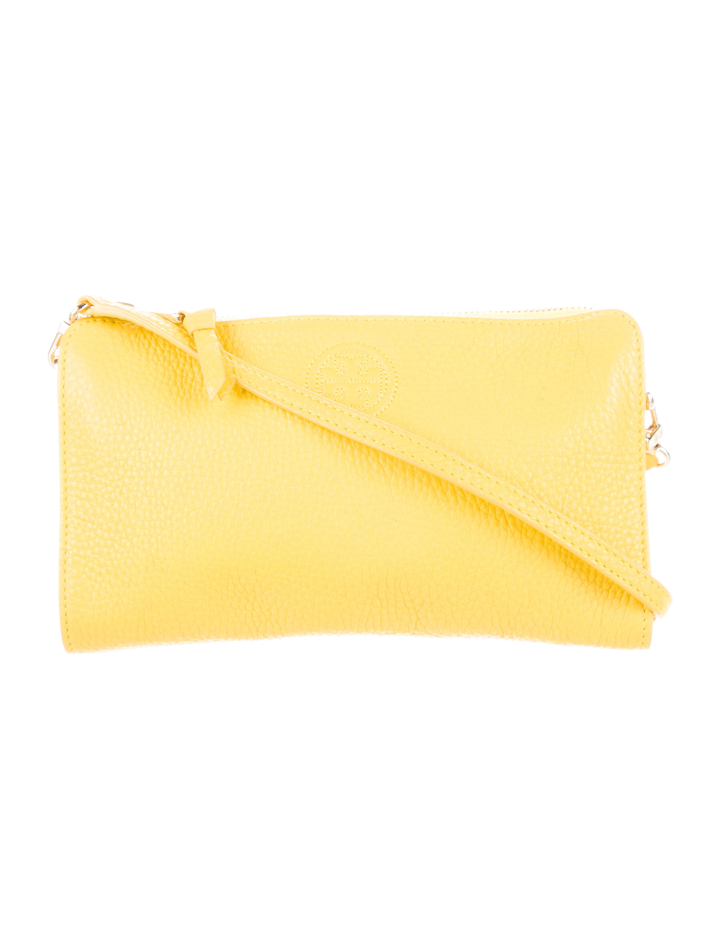 Tory Burch Leather Crossbody Bag Yellow Crossbody Bags, Handbags