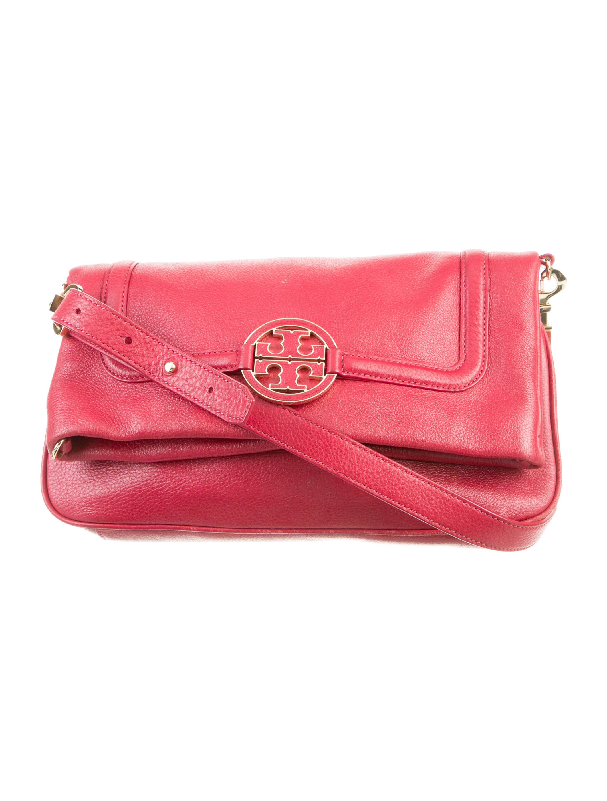 Tory Burch Leather Crossbody Bag Burgundy Crossbody Bags, Handbags