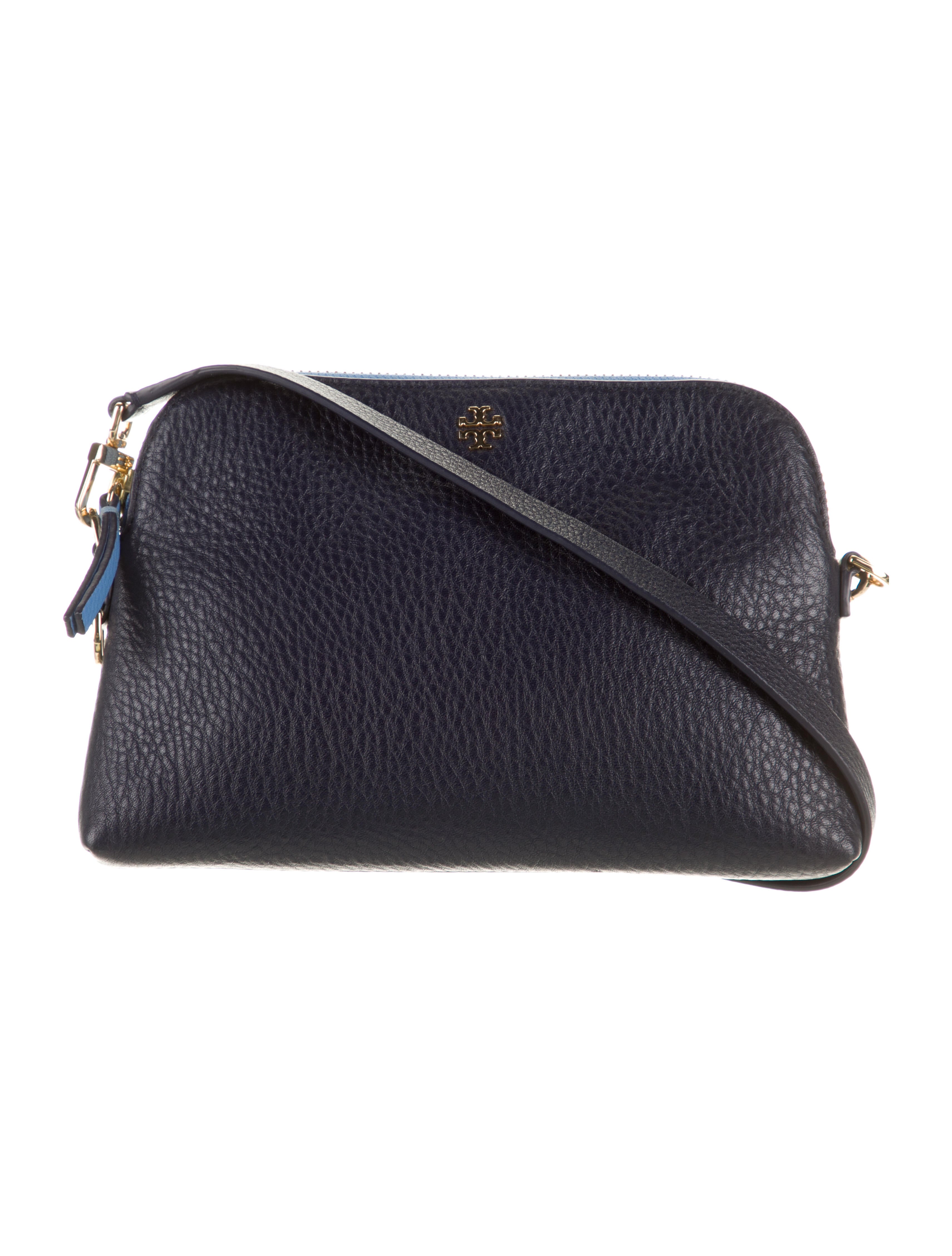 Tory Burch Leather Crossbody Bag Blue Crossbody Bags, Handbags