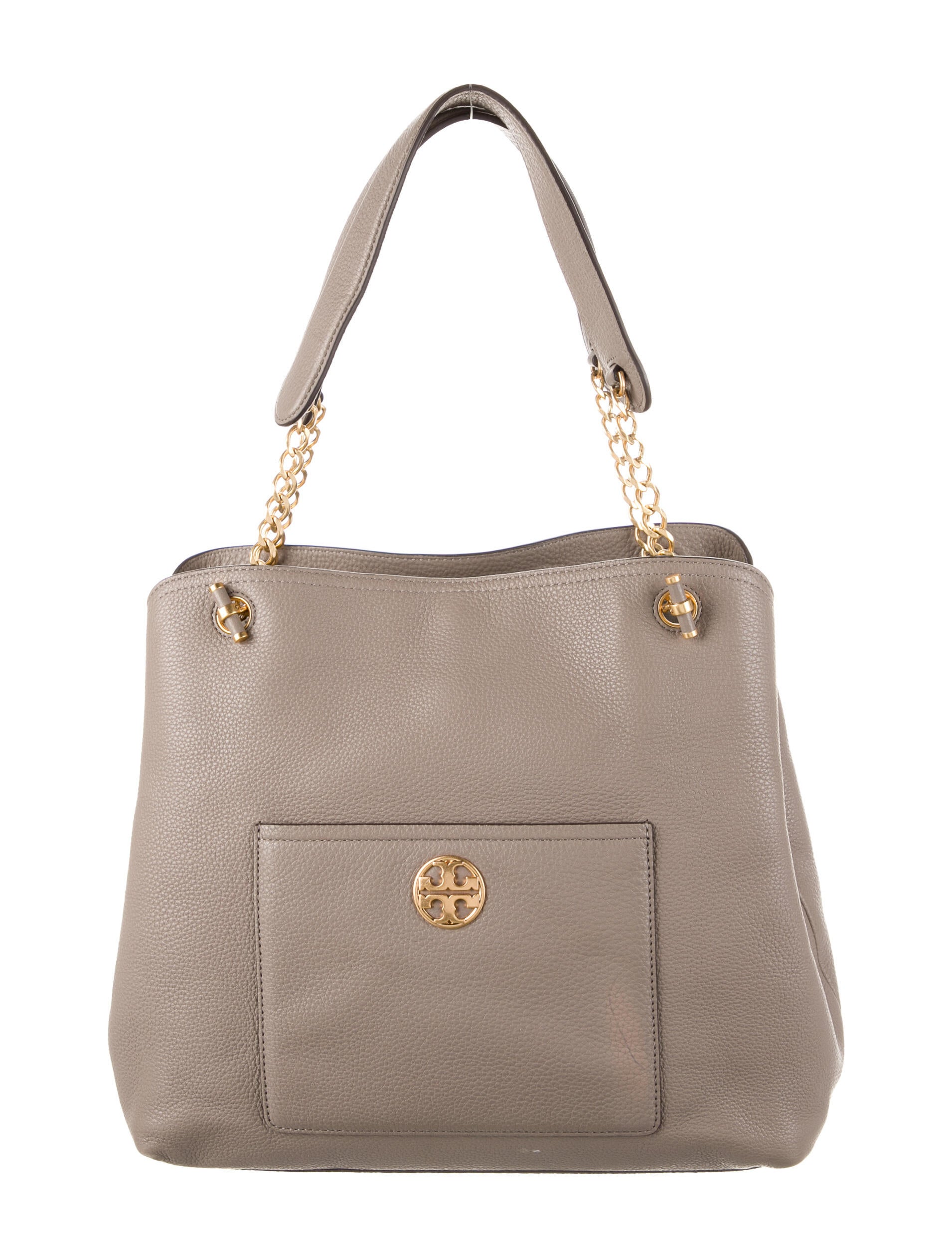 Tory Burch Leather Shoulder Bag Brown Shoulder Bags, Handbags WTO498037 The RealReal
