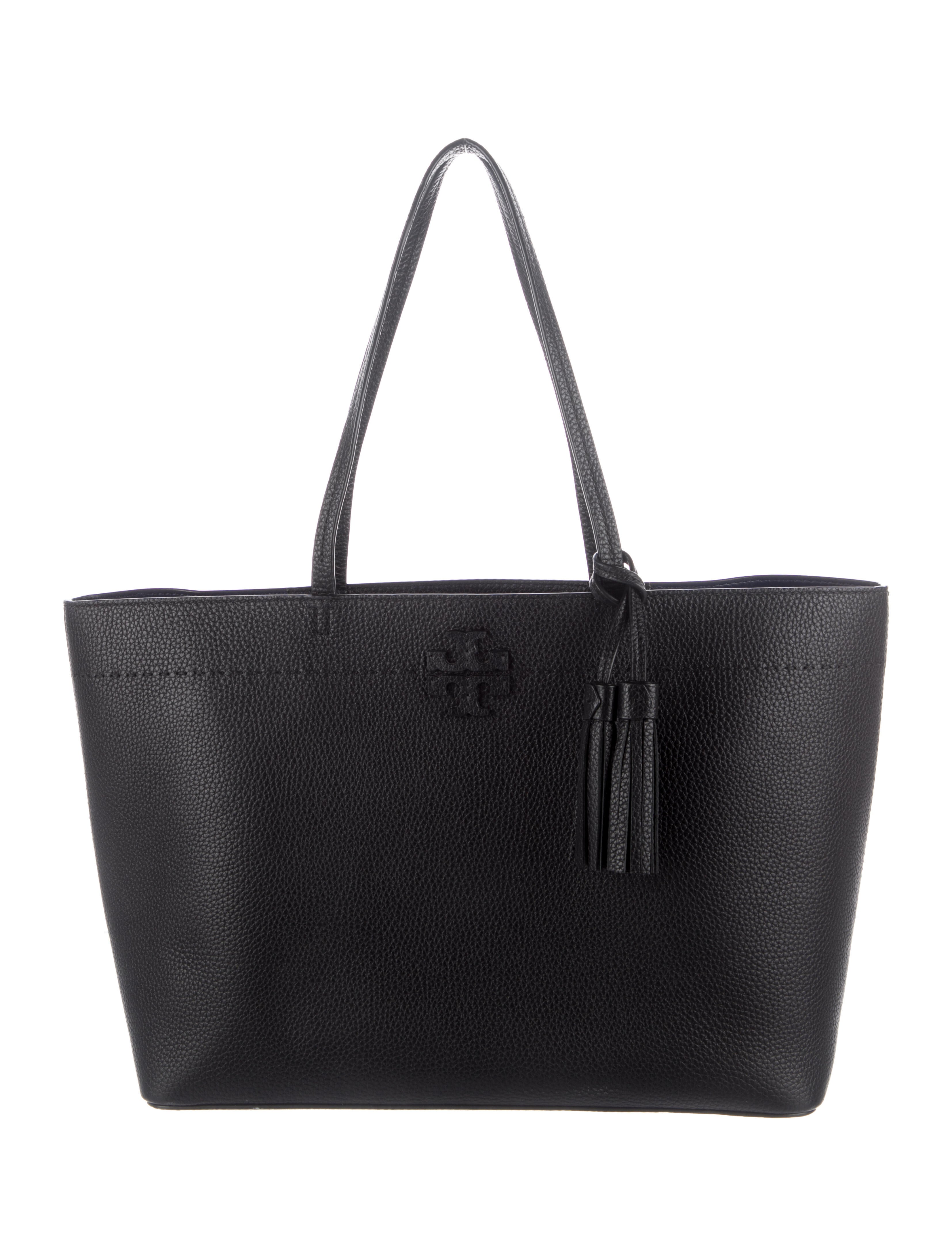 Tory Burch Medium Leather Tote Bag Black Totes, Handbags WTO455959