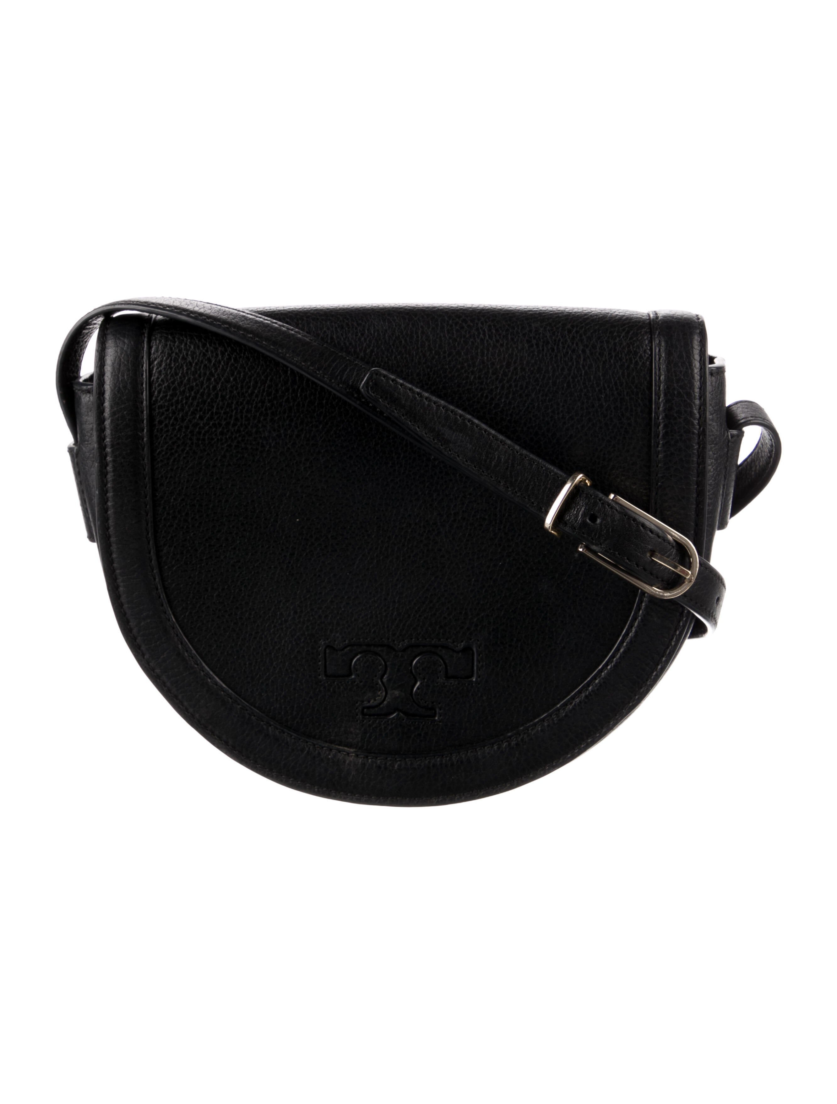 Tory Burch Leather Crossbody Bag Black Crossbody Bags, Handbags