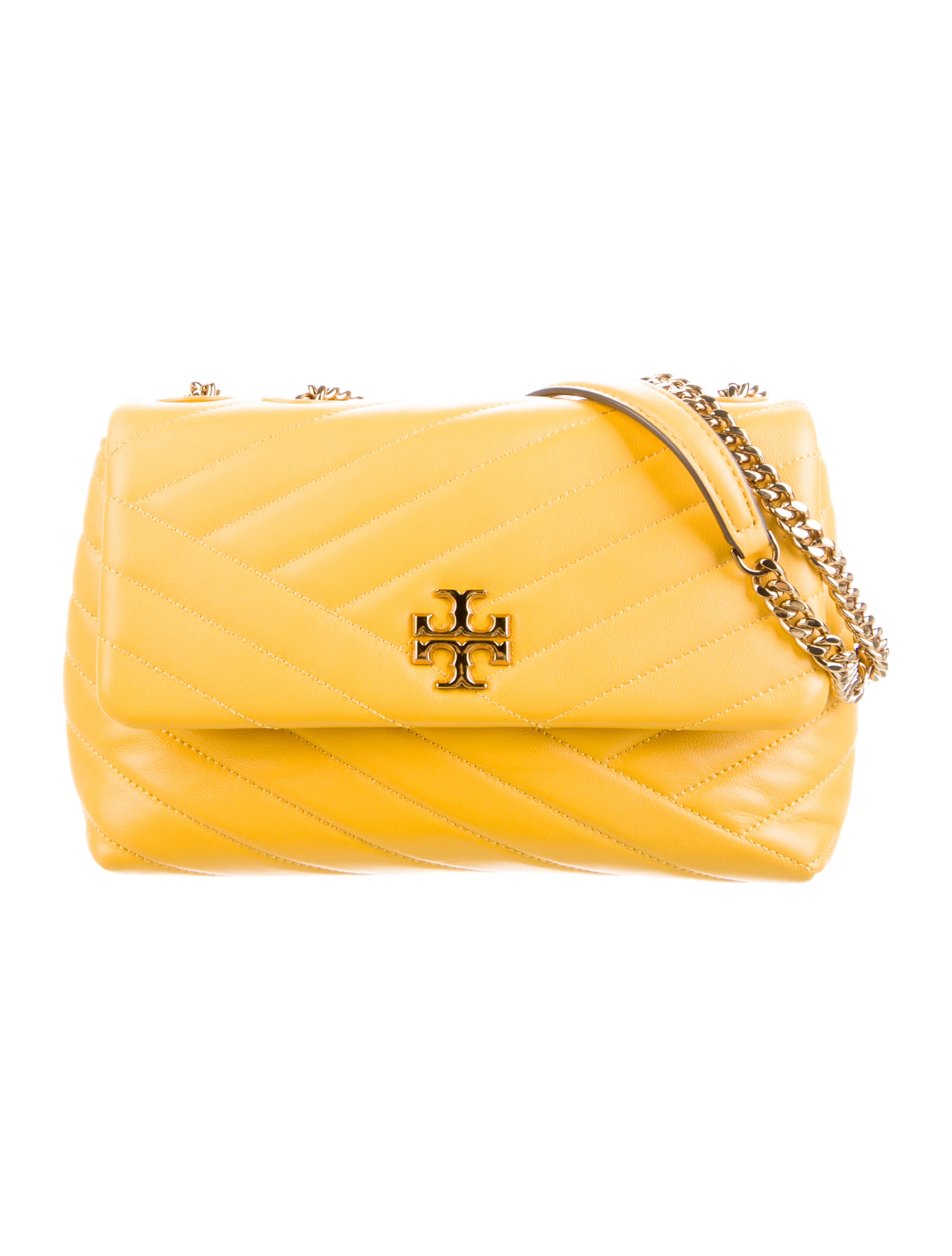 Tory Burch Leather Crossbody Bag Yellow Crossbody Bags, Handbags