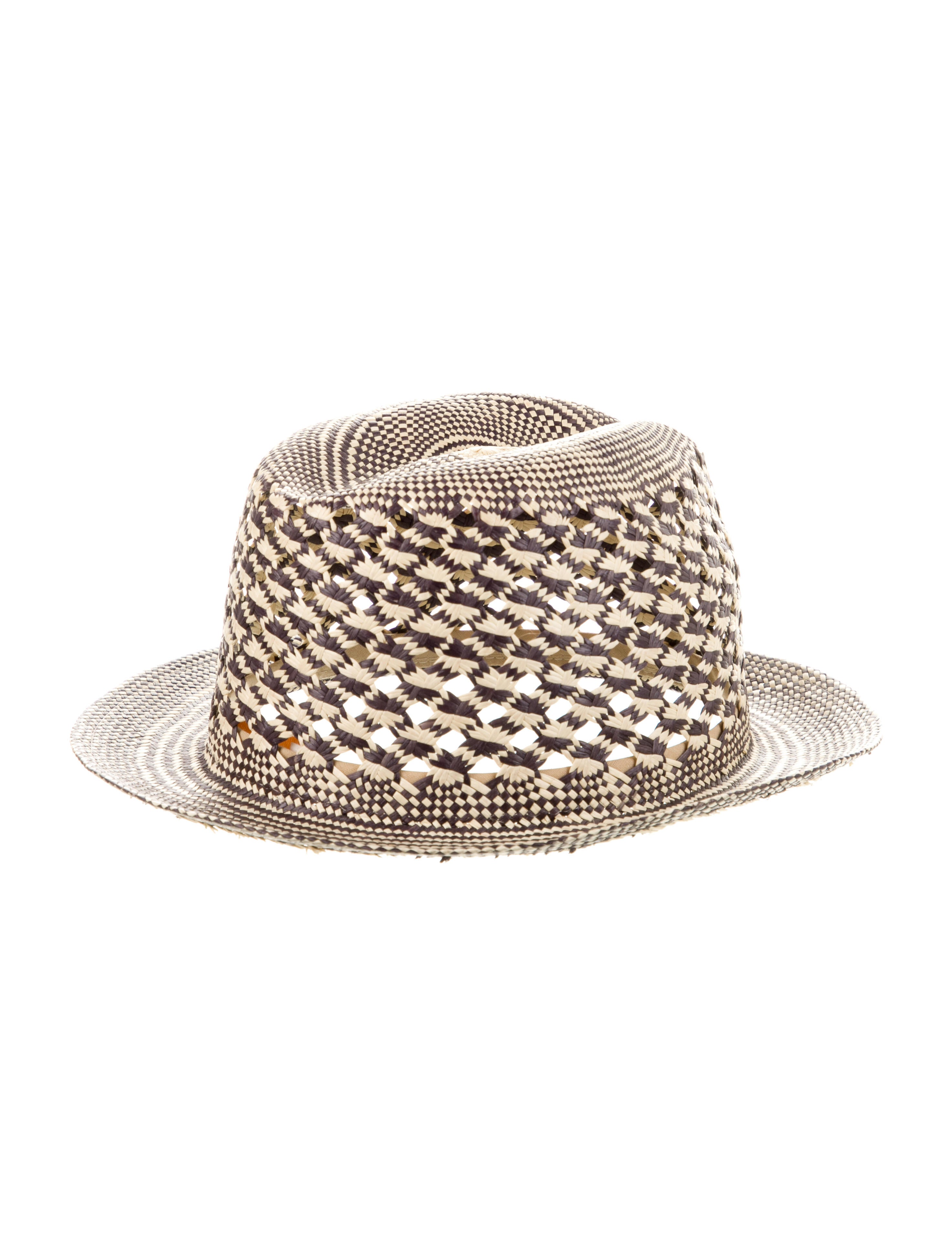 Tory Burch Patent Leather Bucket Hat Black Hats, Accessories