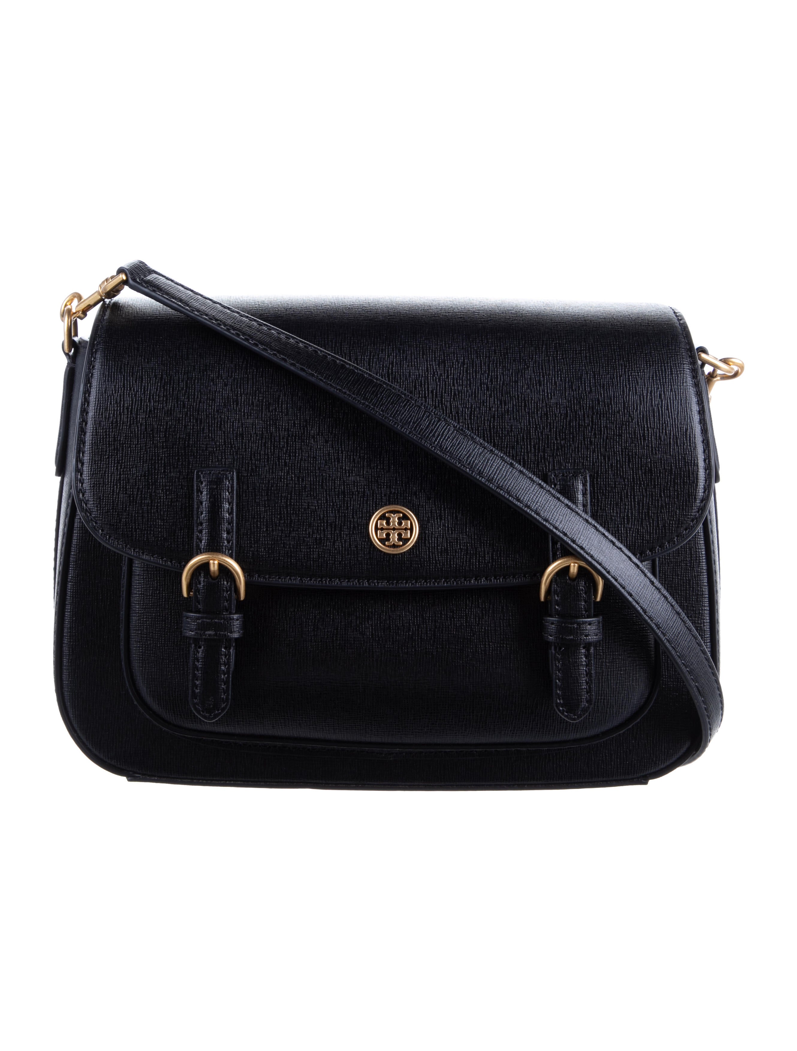 Tory Burch Leather Crossbody Bag w/ Tags Black Crossbody Bags